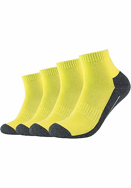 Camano Kurzsocken "function" 4 Paar, mit entlastender Halbplüschsohle günstig online kaufen