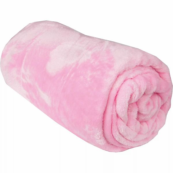 Bestlivings Kuscheldecke Celina Rosa 210 x 280 cm günstig online kaufen