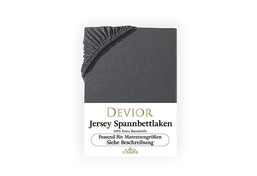 Devior Spannbettlaken für Topper bis 10cm Höhe, aus 100% atmungsaktiver Bau günstig online kaufen