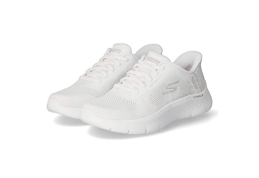 Skechers Skechers 125503 WHT Damen Textil weiss Schnürschuh günstig online kaufen