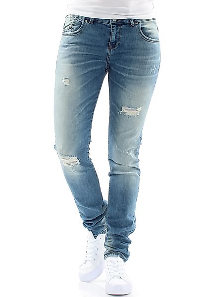 LTB Damen Jeans MOLLY M Maia Wash Mittelblau günstig online kaufen