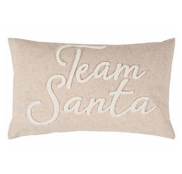 PAD Kissenhülle Kissenhülle Team Santa Natural (30x50cm) günstig online kaufen