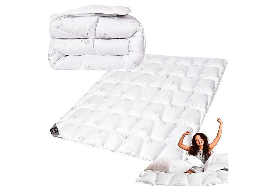 SEI Design Microfaserbettdecke Winter Bettdecke SWAN - warme Decke weich wi günstig online kaufen