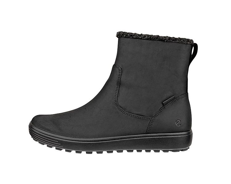Ecco Soft 7 Tred Warm (Nubukleder) schwarz Damen Winterstiefel günstig online kaufen
