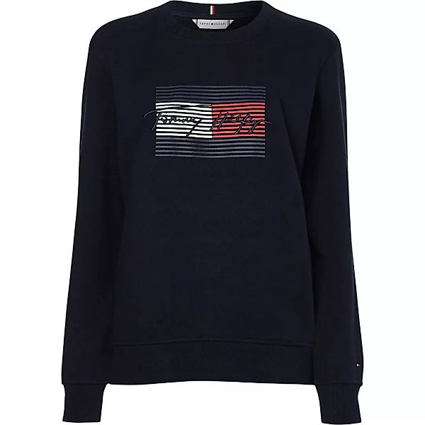 Tommy Hilfiger Regular Flaggen-sweatshirt XL Desert Sky günstig online kaufen