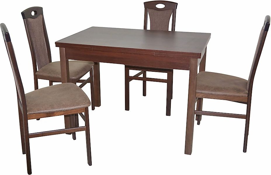 HOFMANN LIVING AND MORE Essgruppe "5tlg. Tischgruppe", (Spar-Set, 5 tlg., 5 günstig online kaufen