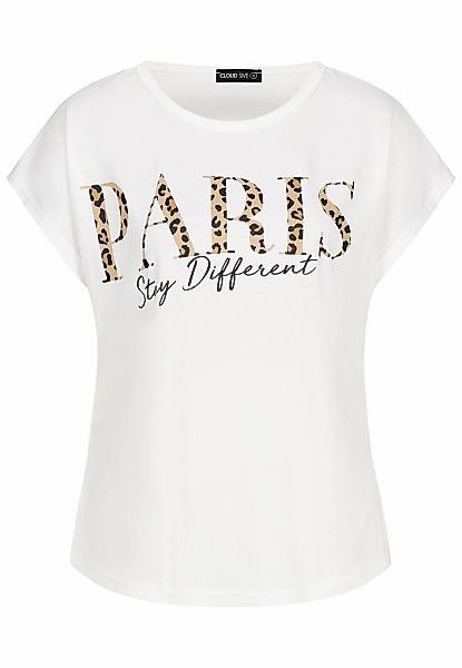 CLOUD 5IVE T-Shirt "CLOUD 5IVE Cloud 5ive T-Shirt Paris Print" 1 Stk. günstig online kaufen
