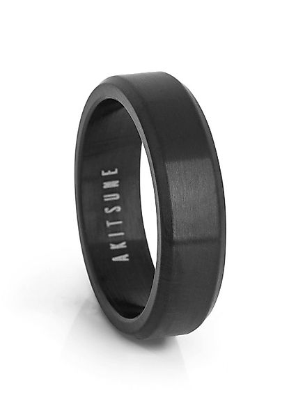 Akitsune Siegelring Purus Ring Mattschwarz EU günstig online kaufen