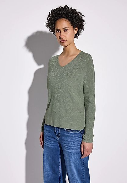 STREET ONE Strickpullover, im soften Baumwoll-Mix günstig online kaufen