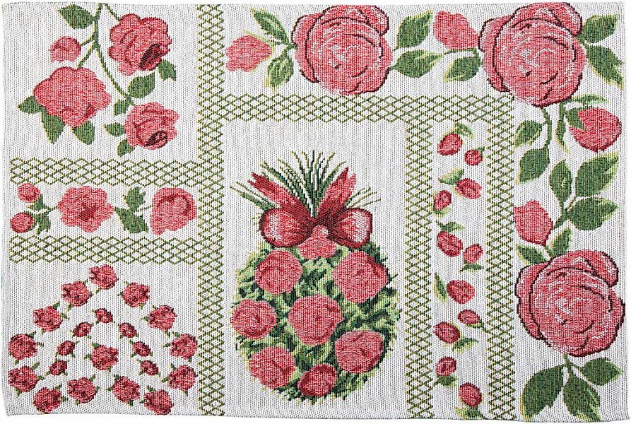 SPRÜGEL Platzset "Rose" Gobelin günstig online kaufen