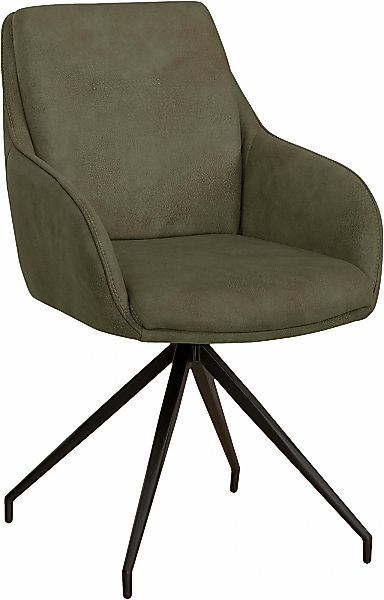 OMG Design Esszimmerstuhl "Tijn", (Set), 1 St., Stoff, Drehstuhl, Armlehnen günstig online kaufen