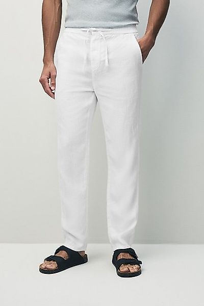 Next Dehnbund-Hose Signature Hose mit Gummibund 100 % Leinen (1-tlg) günstig online kaufen
