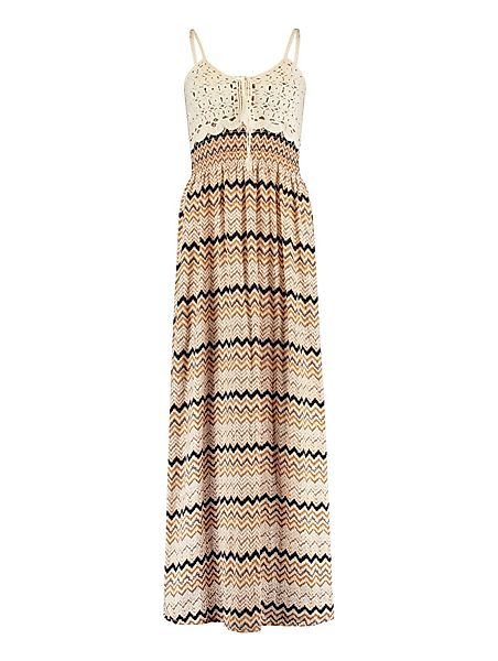LaMarta Maxikleid Damen Elegantes Beige Boho-Maxikleid günstig online kaufen