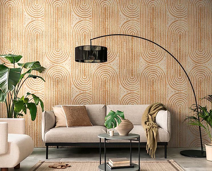 living walls Fototapete »THE WALL III Formen Tapete Motivtapete Abstrakt 3D günstig online kaufen