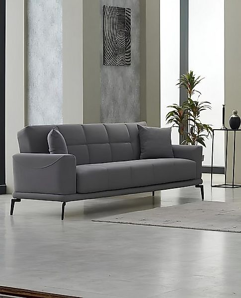 JVmoebel Sofa Sofa Dreisitzer Couch Polstersofa Design 3 Sitzer Stoffsofa G günstig online kaufen