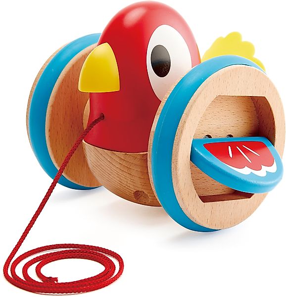 Hape Nachziehtier Nachziehvogel Viola, Bewegt beim günstig online kaufen