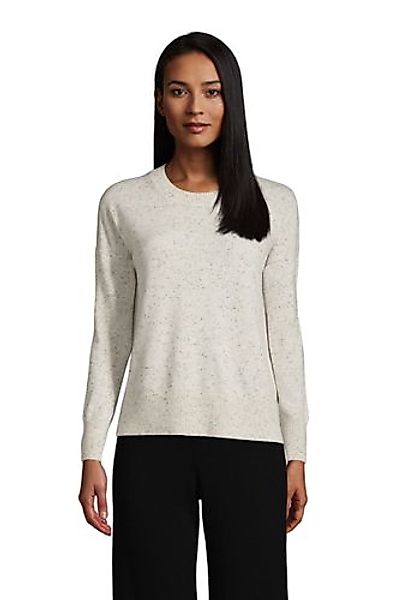 Relaxter Kaschmir-Pullover mit rundem Ausschnitt, Damen, Größe: M Normal, G günstig online kaufen