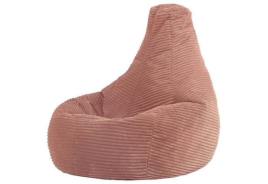 icon Sitzsack Kinder Sessel aus Cord Flauschig „Dalton", 69x59x65cm, Made i günstig online kaufen