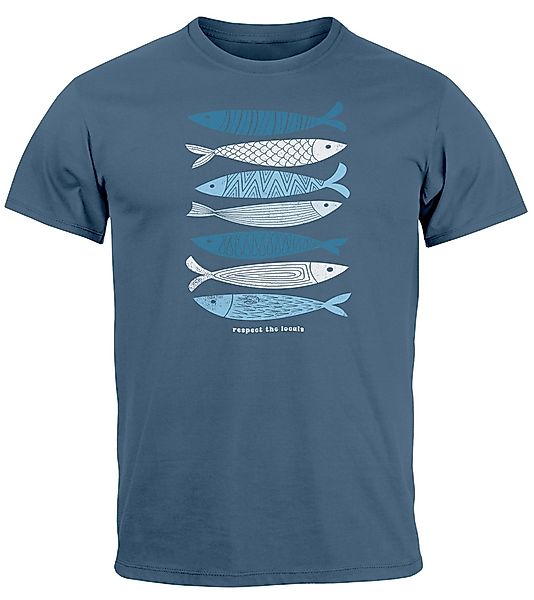 Neverless Print-Shirt Herren T-Shirt Motiv Maritim günstig online kaufen