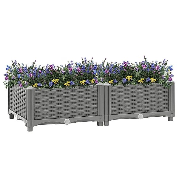vidaXL Hochbeet 80x40x23 cm Polypropylen 1635044 günstig online kaufen