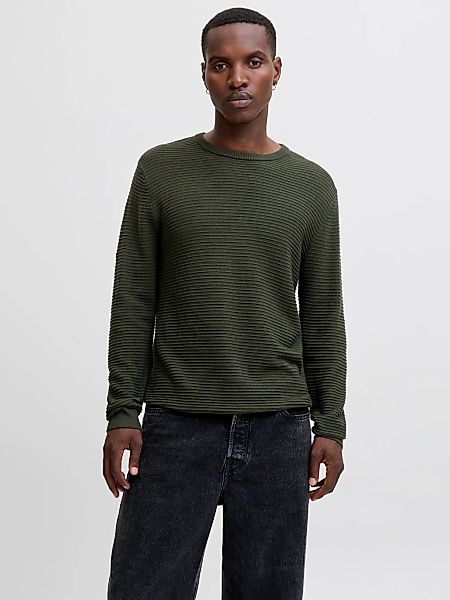 Jack & Jones Rundhalspullover "JJOTTO KNIT CREW NECK AW25" günstig online kaufen