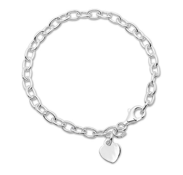 JEWLIX Bettelarmband JEWLIX 925 Silber Bettel Armband für Charms CB0008 (Lä günstig online kaufen