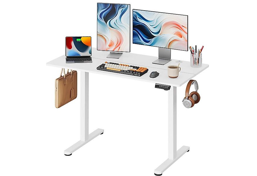 DEVAISE Schreibtisch Höhenverstellbarer Schreibtisch elektrisch 100×60 cm ( günstig online kaufen