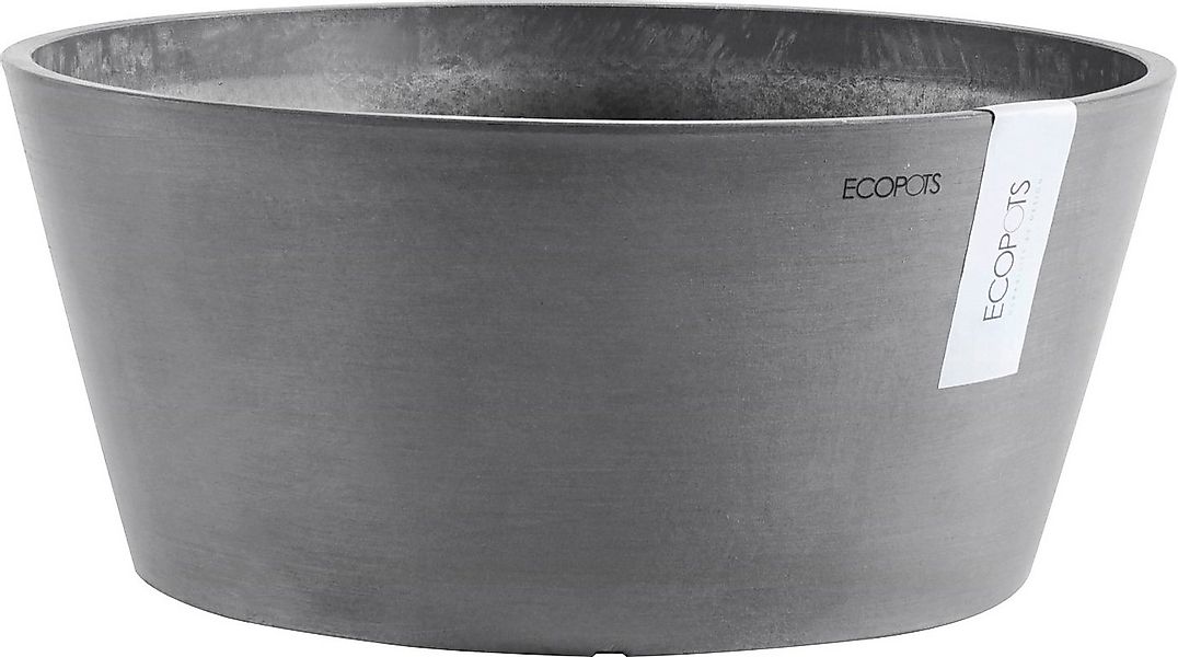 ECOPOTS Blumentopf FRANKFURT Grey, BxTxH: 41x41x18 cm günstig online kaufen