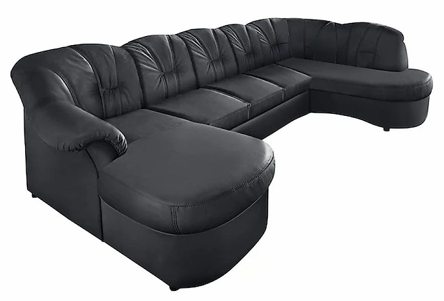 DOMO collection Wohnlandschaft »Flores auch in Leder-Bezug, B/T/H: 293/180/ günstig online kaufen