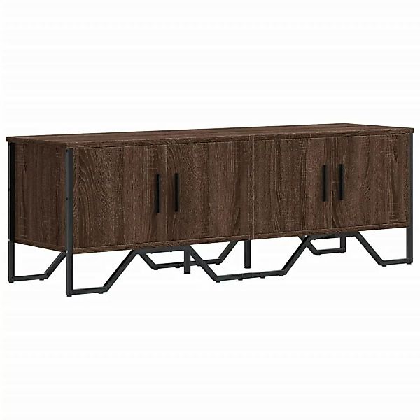 vidaXL Schrankmodule TV-Schrank Braun Eichen-Optik 122x34x41 cm Holzwerksto günstig online kaufen