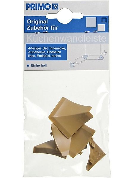 Primo Abschlussleiste Primo Zubehörset für Wandanschlußleiste eiche hell, K günstig online kaufen