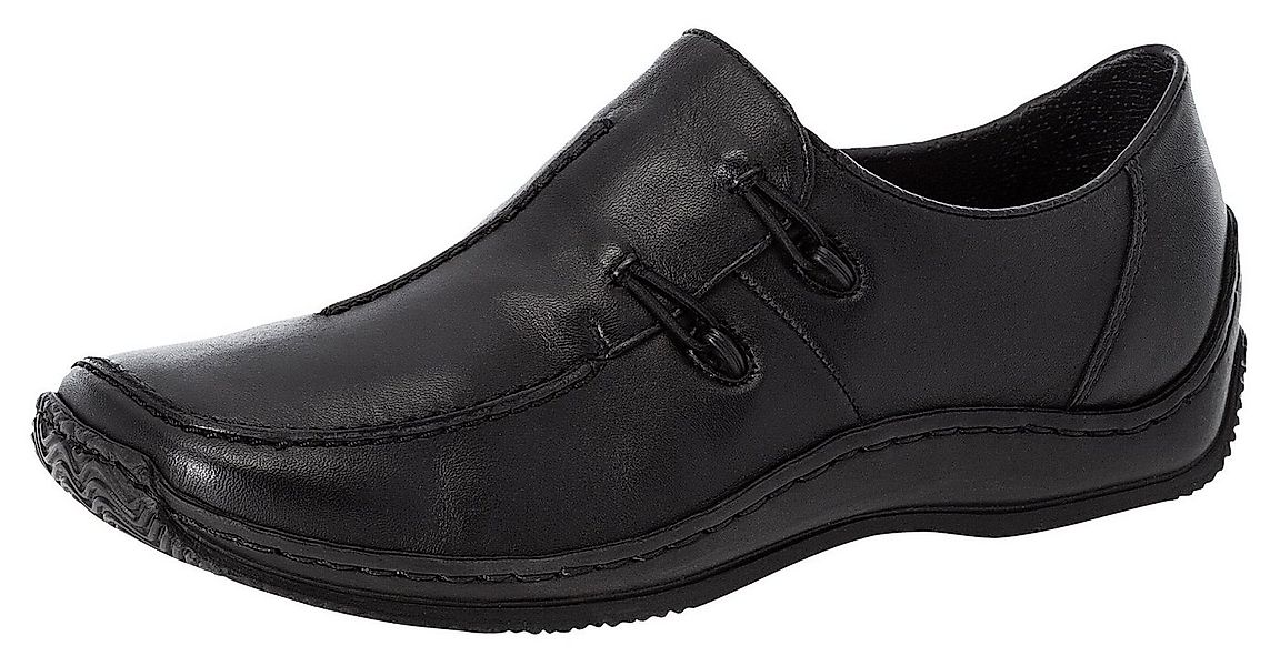 Rieker Slipper Schlupfschuh, Freizeitschuh, Halbschuh mit Stretcheinsatz günstig online kaufen