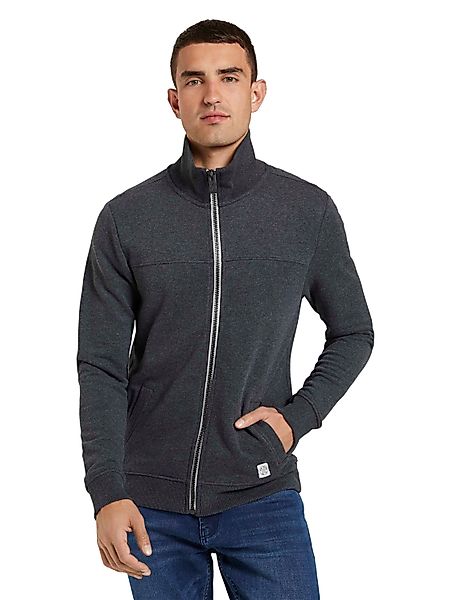 TOM TAILOR Sweatjacke mit halswärmendem Stehkragen günstig online kaufen