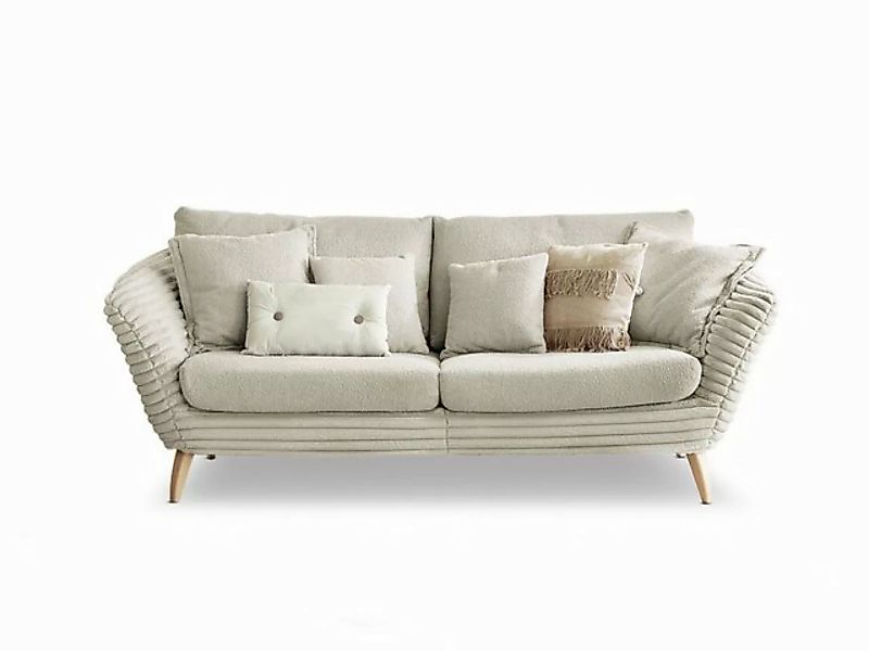 SANSIBAR Living Sofa Sofa 3 Sitzer SANSIBAR HÖGBY BHT 190x82x92 cm beige Co günstig online kaufen