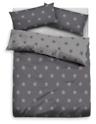 my home Wendebettwäsche "STELLA" 2 Stk. tlg. Bettwäsche mit Sternen, Weihna günstig online kaufen