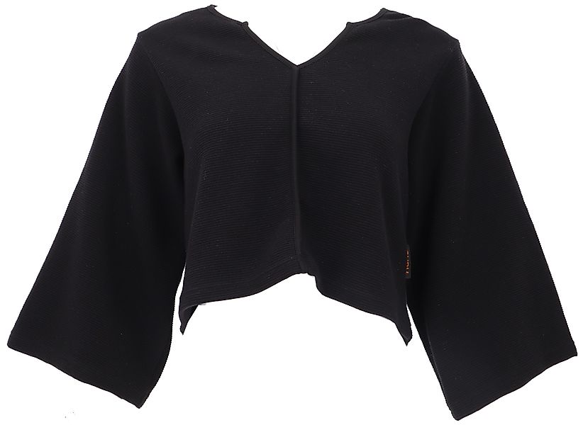 Guru-Shop Longsleeve Einfarbiges Basic Shirt, Cord günstig online kaufen