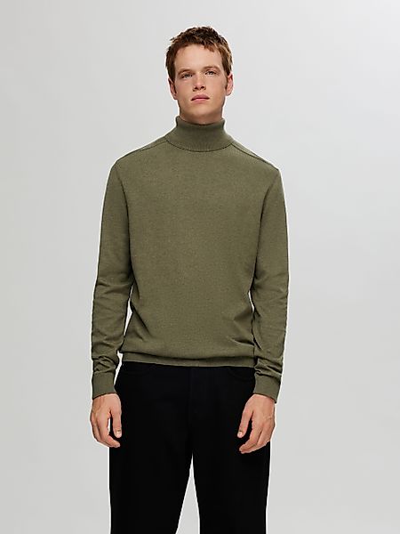 SELECTED HOMME Rollkragenpullover SLHBERG ROLL NECK günstig online kaufen