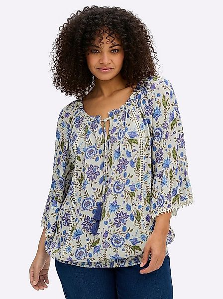 sheego by Joe Browns Klassische Bluse 3/4-Arm-Bluse 3/4-Arm günstig online kaufen