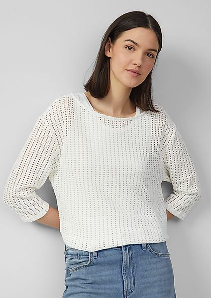 s.Oliver 3/4-Arm-Shirt Luftiges T-Shirt im Relaxed günstig online kaufen