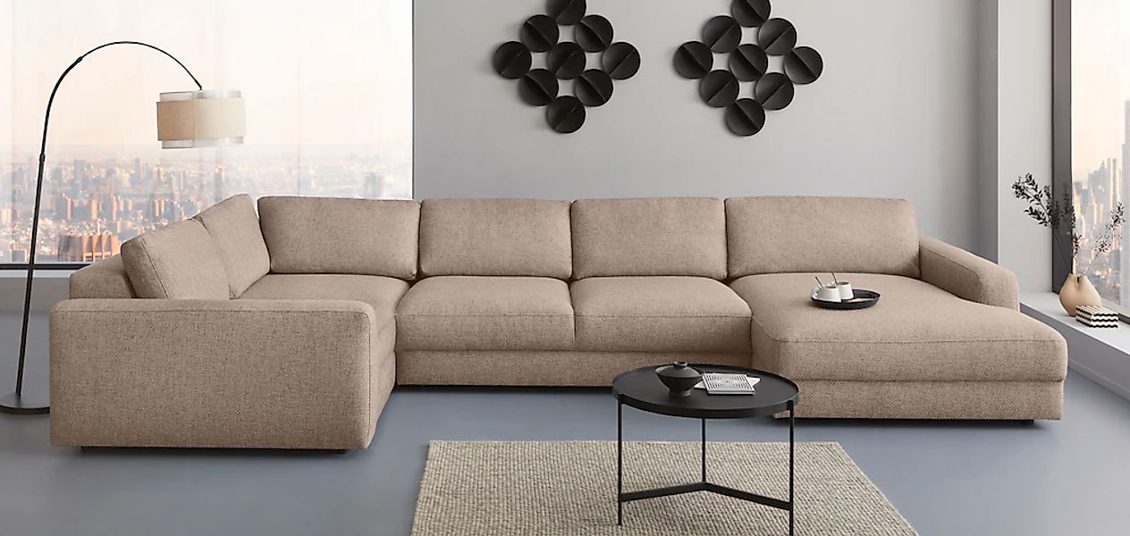 Places of Style Wohnlandschaft "Bloomfield, Mega Polsterprogramm, Breite 40 günstig online kaufen
