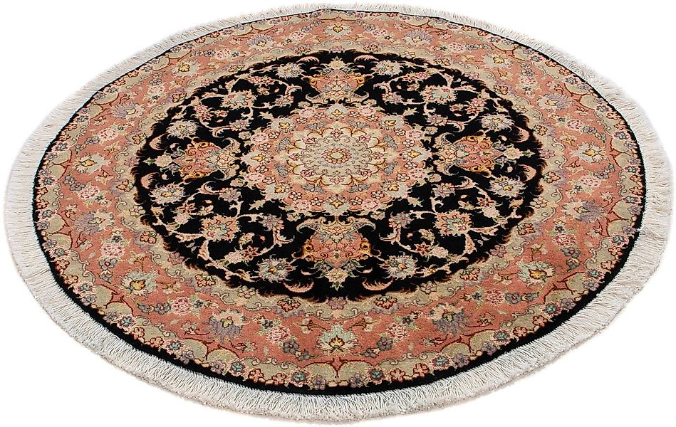 morgenland Orientteppich »Perser - Täbriz - Royal rund - 100 x 100 cm - dun günstig online kaufen