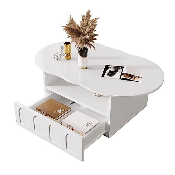 Merax Couchtisch Wolke II mit Schublade, günstig online kaufen