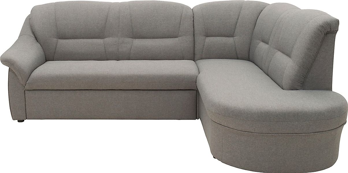 DOMO collection Ecksofa "Faenza für kleine Räume, Stellmaße 232x176cm, komf günstig online kaufen