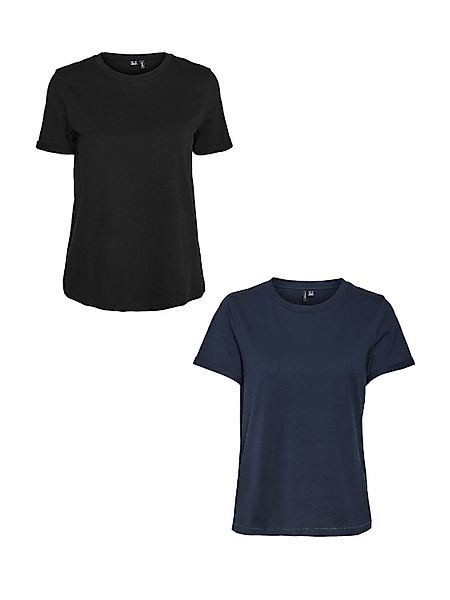 Vero Moda T-Shirt 2er Pack Basic günstig online kaufen