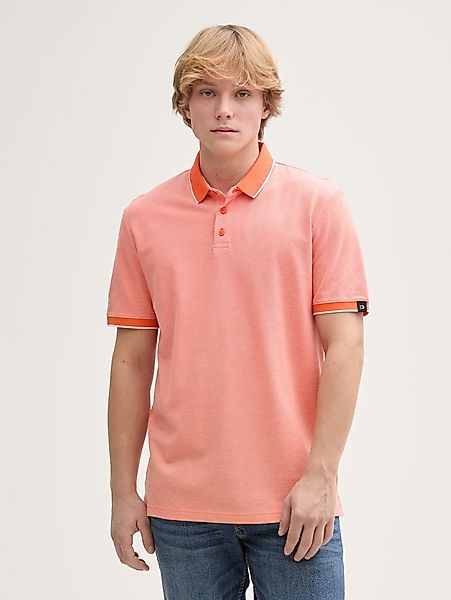 TOM TAILOR Denim Poloshirt Piqué Poloshirt günstig online kaufen