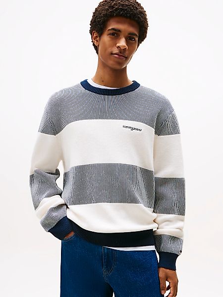Tommy Jeans Sweatshirt "SCRIPT SWEAT", Regular fit mit Rundhalsausschnitt günstig online kaufen