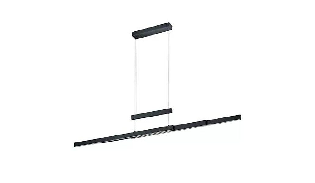 LED-Pendelleuchte 1x45W Matt 1 Stück Metall Schwarz günstig online kaufen