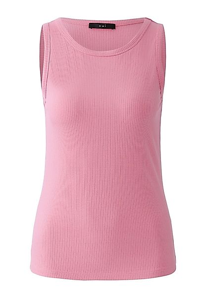 Oui Trägertop FILIZ Top elastische Viskoserippe günstig online kaufen