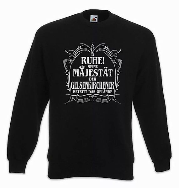 Urban Backwoods Sweatshirt Seine Majestät Der Gelsenkirchener Sweatshirt No günstig online kaufen