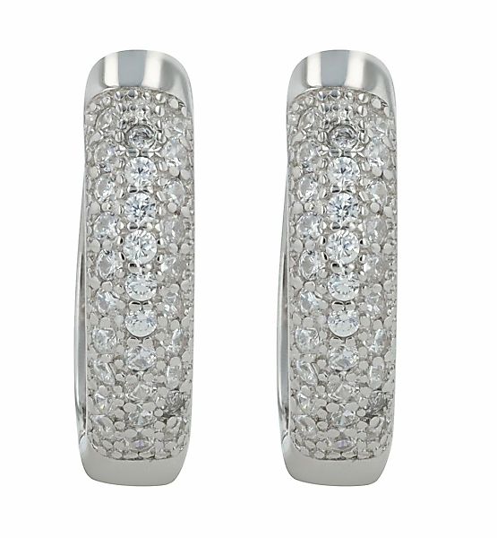 Adelia´s Klappcreolen "Damen Ohrringe – Klappcreole aus 925 Silber" Zum Ver günstig online kaufen